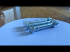 A categoria 2 do SAE J429 galvanizada encanta o parafuso de tampão rosqueado parcialmente